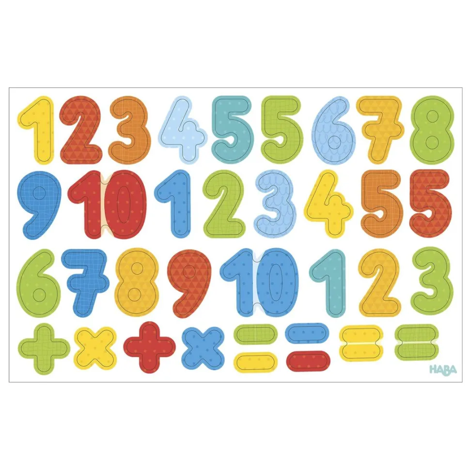 New HABA 1, 2 Numbers & You Magnetic 158 Piece Game Box