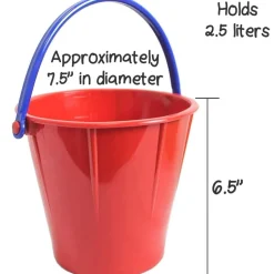 Cheap HABA 2.5 Liter Pail For Sand & Snow (Assorted Colors)