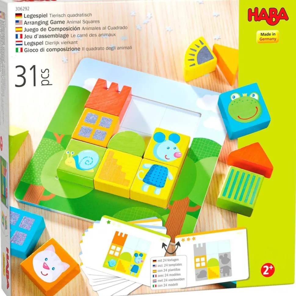 Outlet HABA Animal Squares Arranging Game