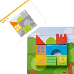 New HABA Animal Squares Arranging Game