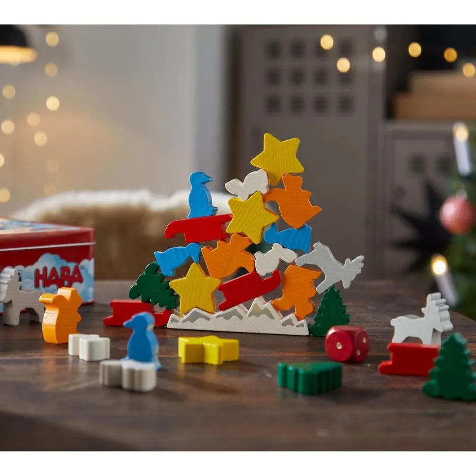 Store HABA Animal Upon Animal Christmas Stacking Game