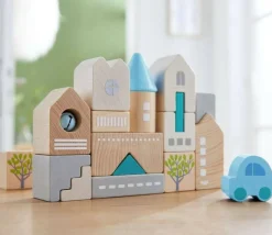Flash Sale HABA Bad Rodach 18 Piece Wooden Building Blocks