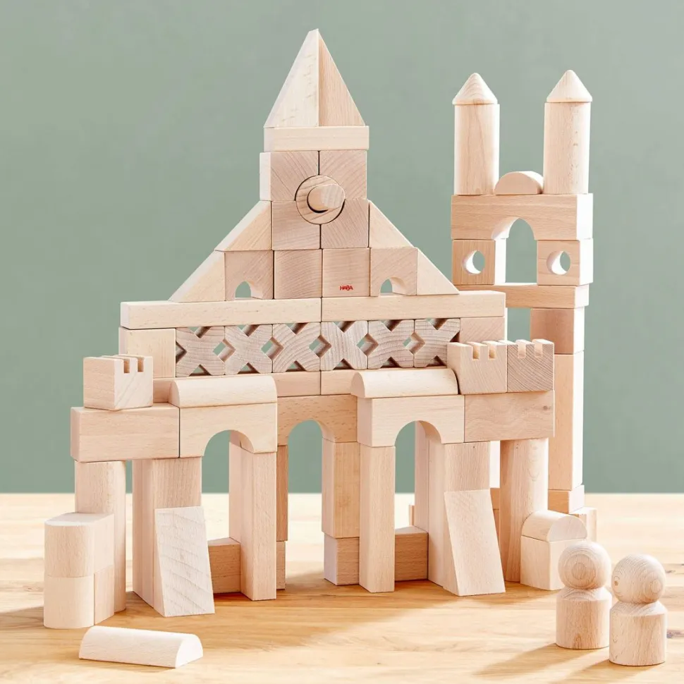 Best HABA Basic Building Blocks 102 Piece Extra Large Wooden Starter Set