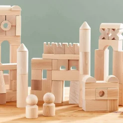 Fashion HABA Basic Building Blocks 102 Piece Extra Large Wooden Starter Set