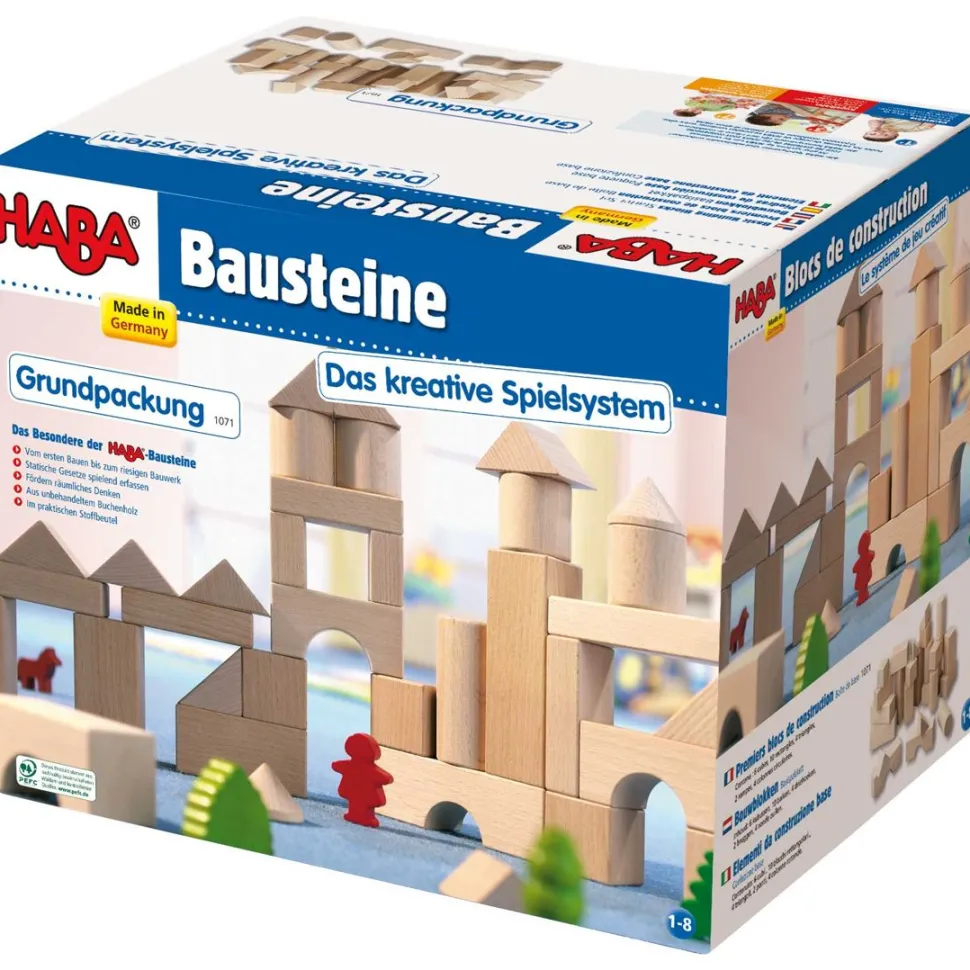Best Sale HABA Basic Building Blocks 26 Piece Starter Set