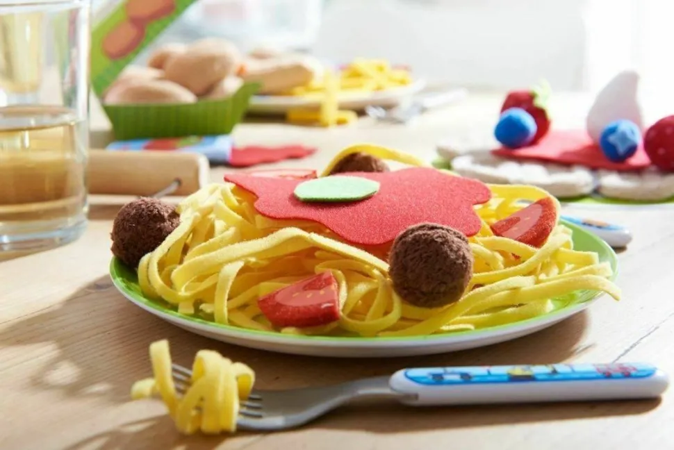 Sale HABA Biofino Spaghetti Bolognese Soft Play Food