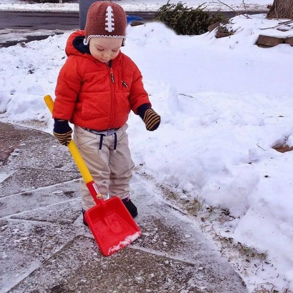 Hot HABA Children'S Long Handled Flat Shovel For Snow Or Sand