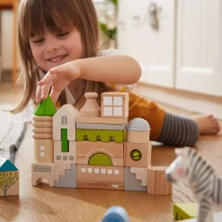 Cheap HABA Coburg 28 Piece Wooden Building Blocks