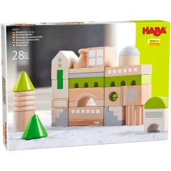 Cheap HABA Coburg 28 Piece Wooden Building Blocks