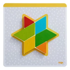 Hot HABA Colorful Shapes Arranging Game