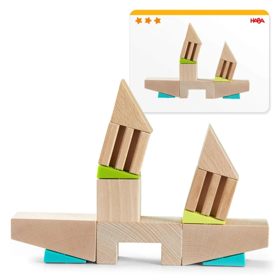 Online HABA Crooked Towers Wooden Blocks