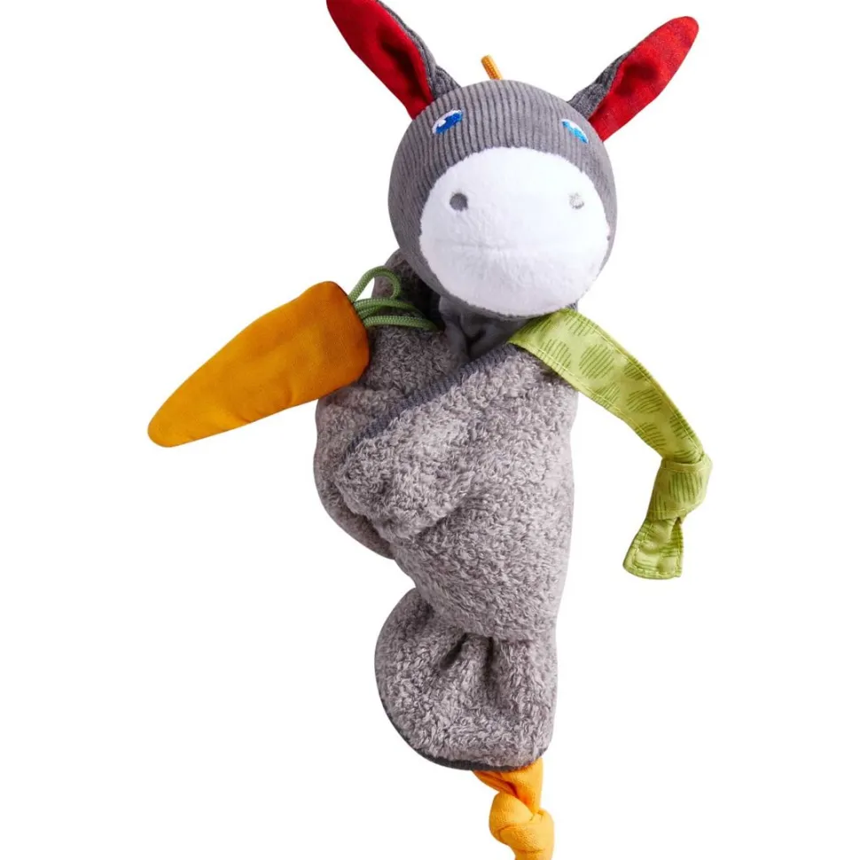 Online HABA Cuddly Donkey Snuggly Lovey Baby Blankie