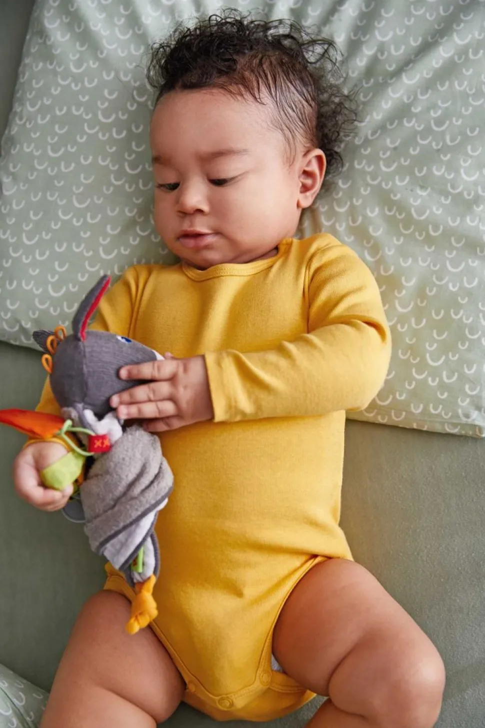 Online HABA Cuddly Donkey Snuggly Lovey Baby Blankie