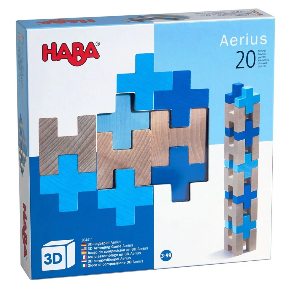 Outlet HABA 3D Aerius Wooden Stacking Game