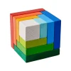 New HABA 3D Rainbow Cube Arranging Game