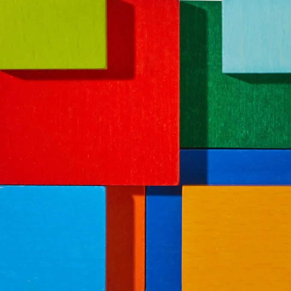 New HABA 3D Rainbow Cube Arranging Game