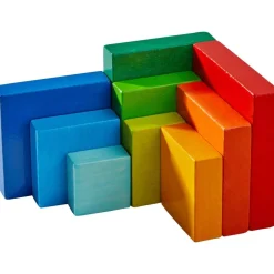 New HABA 3D Rainbow Cube Arranging Game