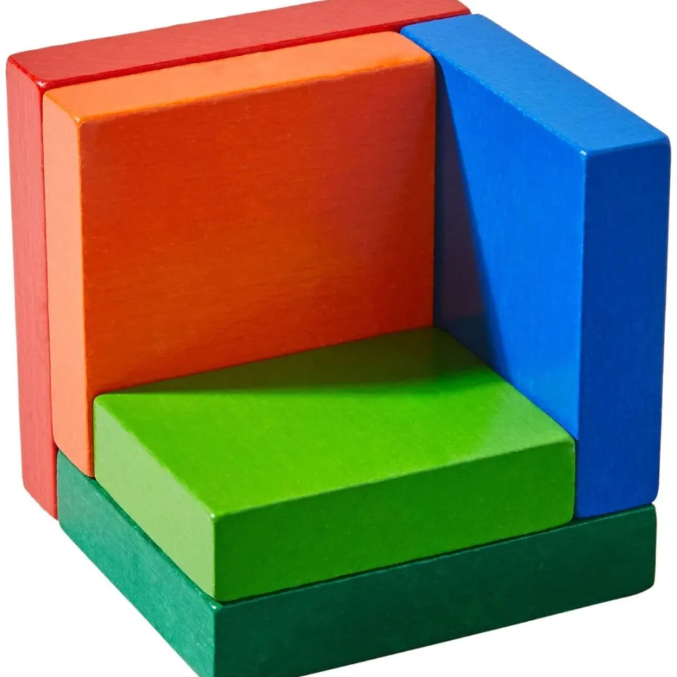 New HABA 3D Rainbow Cube Arranging Game