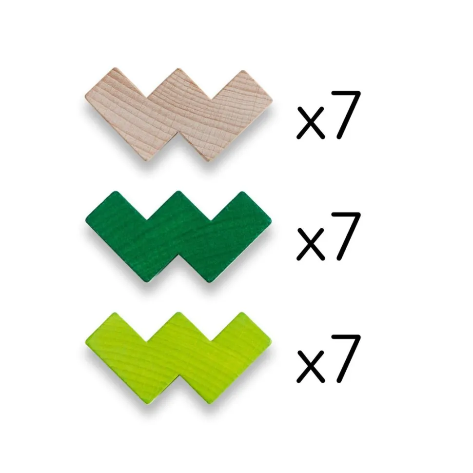Outlet HABA 3D Viridis Wooden Stacking Game