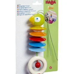 Sale HABA Dangling Figure Parrot Stroller & Crib Toy