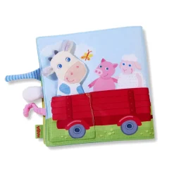 Flash Sale HABA Down On The Farm Soft Book With Cow Puppet