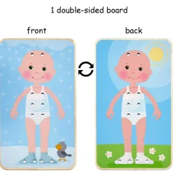 New HABA Dress Me Threading & Lacing Game