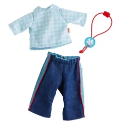 Fashion HABA Dress Set Jeans For 12" Soft Dolls