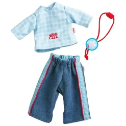 Sale HABA Dress Set Jeans For 12" Soft Dolls
