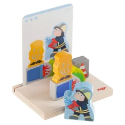Clearance HABA Fire Brigade Stacking Toy