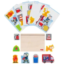 Clearance HABA Fire Brigade Stacking Toy