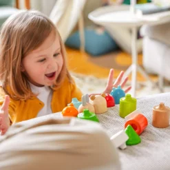 Shop HABA Forest Animals Wooden Stacking Toy