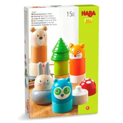 Shop HABA Forest Animals Wooden Stacking Toy