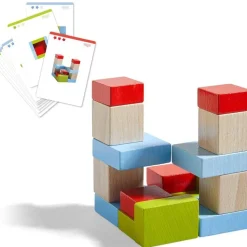 Online HABA Four By Four 3D Arranging Game Wooden Building Blocks
