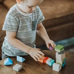 Online HABA Four By Four 3D Arranging Game Wooden Building Blocks