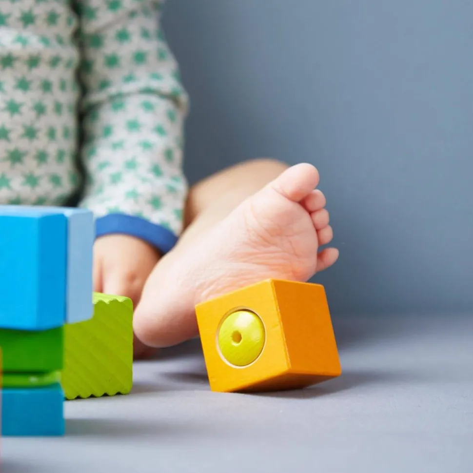 Best Sale HABA Fun With Sounds Wooden Discovery Blocks