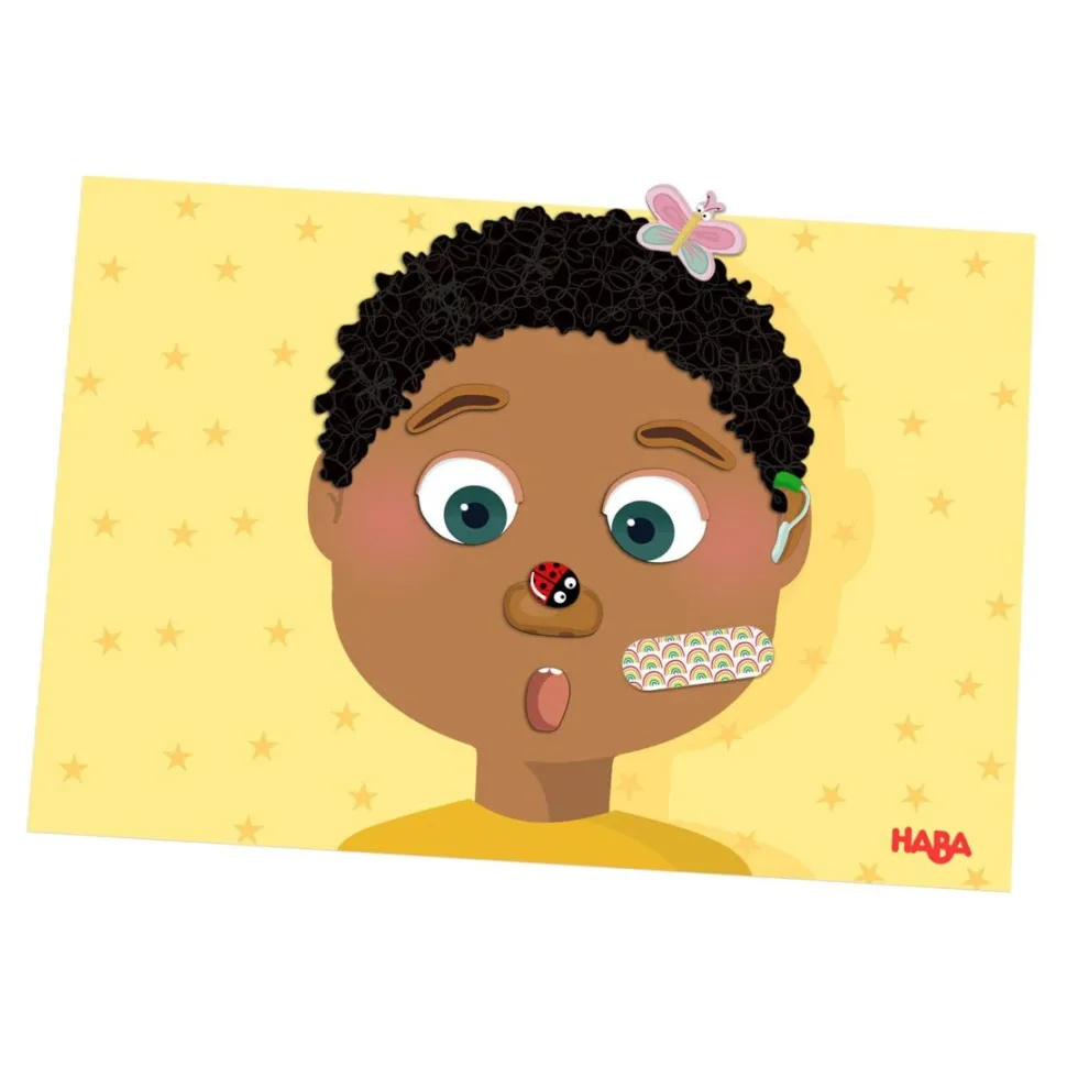 Shop HABA Funny Faces Magnetic Game Box