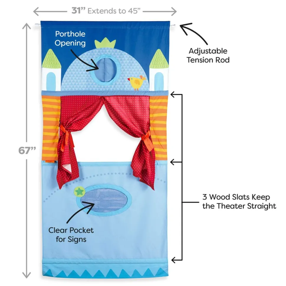 Flash Sale HABA Hanging Doorway Puppet Theater
