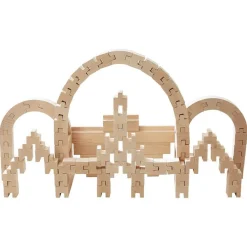 Sale HABA Interlocking Wooden Blocks Construction Set