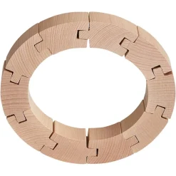 Sale HABA Interlocking Wooden Blocks Construction Set