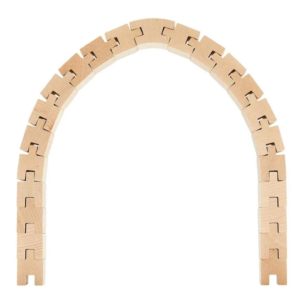 Sale HABA Interlocking Wooden Blocks Construction Set