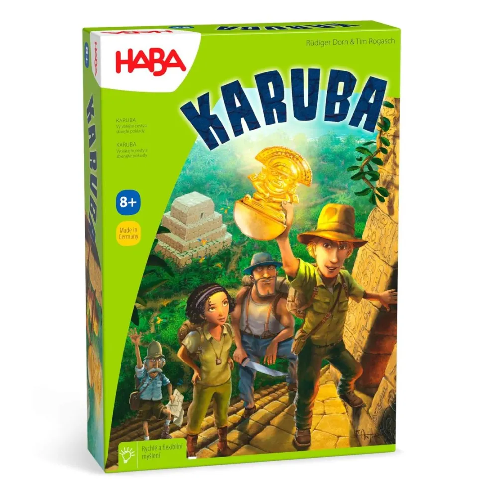 New HABA Karuba - Tile Laying Puzzle Game