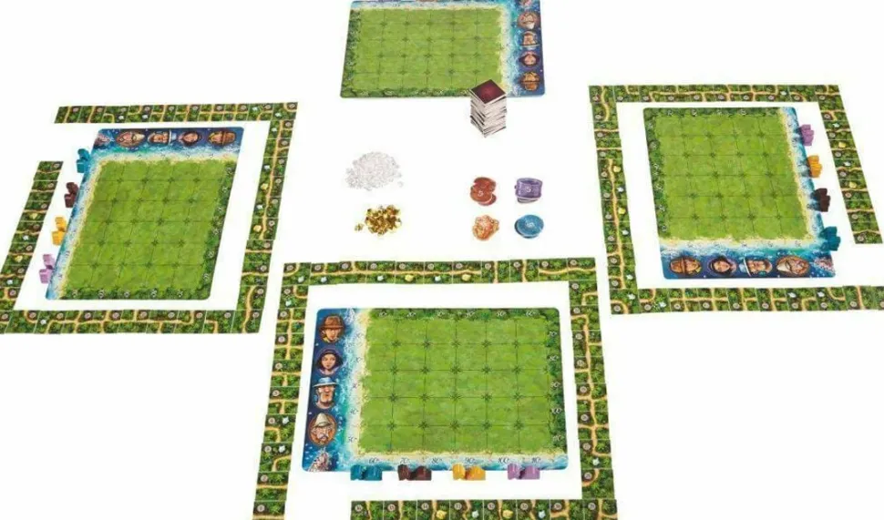 New HABA Karuba - Tile Laying Puzzle Game