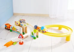 New HABA Kullerbu Construction Site Play Track Starter Set