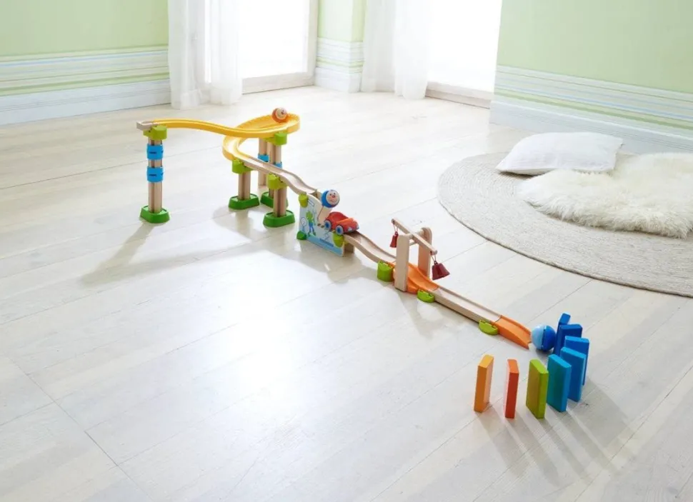 Outlet HABA Kullerbu Jump Into Car Dominos Play Set