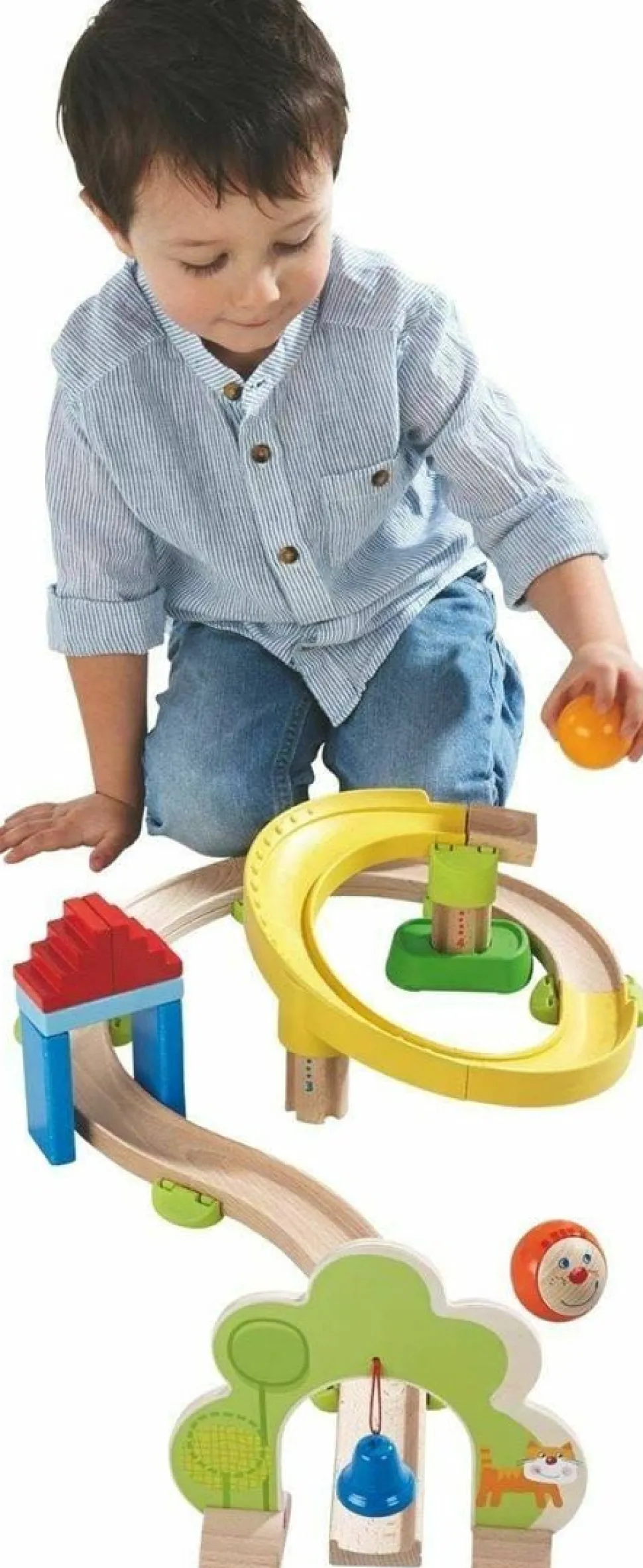 Best Sale HABA Kullerbu Spiral 26 Piece Starter Track Set
