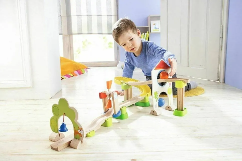 Shop HABA Kullerbu Windmill 25 Piece Starter Track Set