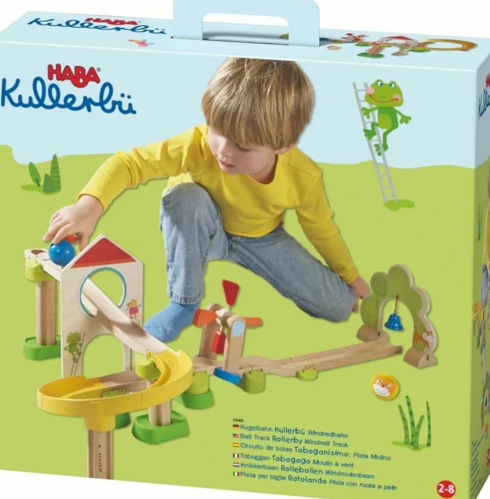 Shop HABA Kullerbu Windmill 25 Piece Starter Track Set