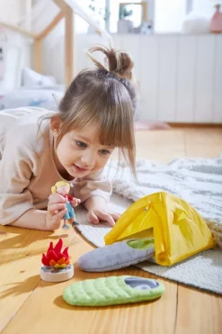 Best HABA Little Friends Camping Trip Play Set With Sleeping Bags