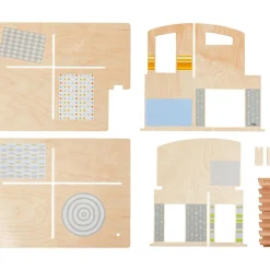 Cheap HABA Little Friends Dollhouse Town Villa With Furniture