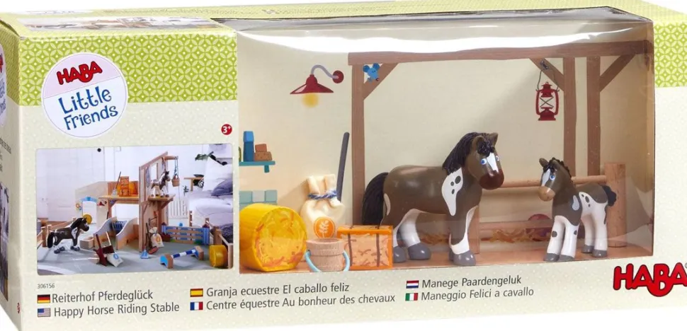 Clearance HABA Little Friends Happy Horse Riding Stable